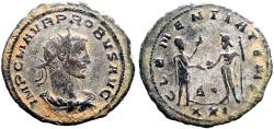Ancient Coins - Probus AE22 Antoninianus. Probus & Jupiter. Antioch
