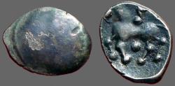 Ancient Coins - Celtic tribes of central Europe AR Obol