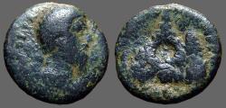 Ancient Coins - Lucius Verus  AE20  Cappadocia, Caesarea.  Mt. Argaeus