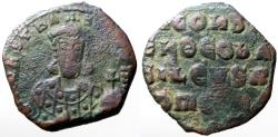 Ancient Coins - Constantine VII AE25 Follis. Constantinople