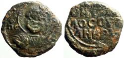 Ancient Coins - Tancred AE22 Follis.  Saint Peter.  Antioch