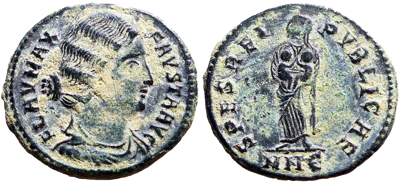 Fausta AE18 Heraclea | Roman Imperial Coins