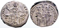 Ancient Coins - Andronicus II Palaeologus & Michael IX AR21 Basilikon