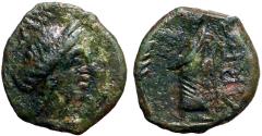Ancient Coins - Nimes AE14 Artemis / Demos