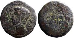 Ancient Coins - Augustus AE26 as. Corduba, Spain. Colonia Patricia
