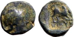 Ancient Coins - Phrygia, Kibyra AE11.5 Bull butting right