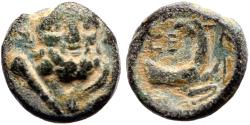 Ancient Coins - Selge, Pisidia AE11 Herakles facing / Stag