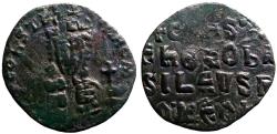 Ancient Coins - Constantine VII AE24 Follis. Constantinople