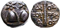 Ancient Coins - Colchis AE17 Time of Mithradates VI Eupator