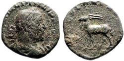 Ancient Coins - Philip I AE26 Sestertius Stag