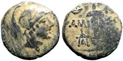 Ancient Coins - Pontos, Amisos AE20 Ares / Sword in sheath