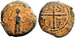 Ancient Coins - Crusaders, Antioch. Tancred AE21 Follis