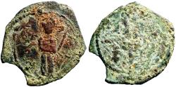 Ancient Coins - Crusaders, Antioch. Tancred AE20 Follis