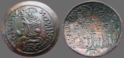 Ancient Coins - Hungary, Bela III.1172-1196  AE27 Scyphate Denar