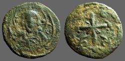Ancient Coins - Anonymous AE25 Follis attrib to Nicephoros III 
