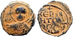 Ancient Coins - Crusader States, Principality of Antioch. Tancred. Regent AE17 Follis
