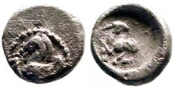 Ancient Coins - Kelenderis, Cilicia. AR7 Hemiobol. Pegasos / Goat