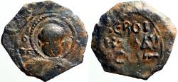 Ancient Coins - Tancred AE22 Follis.  Saint Peter.  Antioch