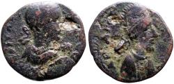 Ancient Coins - Gordian III & Abgar X AE23 Mesopotamia, Edessa