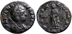 Ancient Coins - Helena AE15 Follis. Constantinople