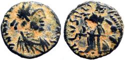 Ancient Coins - Johannes AE12 Salus