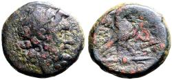 Ancient Coins - Phrygia, Amorion. AE20 Zeus / Eagle on thunderbolt