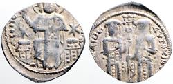 Ancient Coins - Andronicus II Palaeologus & Michael IX AR20 Basilikon  Constantinople