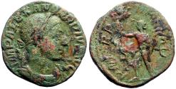 Ancient Coins - Severus Alexander AE28 Sestertius. Sol