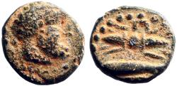 Ancient Coins - Pisidia, Selge AE12 Herakles & club / Thunderbolt & bow