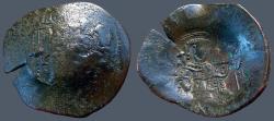 Ancient Coins - Isaac II, Angelus. AE Aspron Trachy  Constantinople