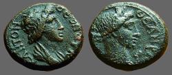 Ancient Coins - Mysia, Pergamon AE15 Draped bust of Senate rt./ Roma 