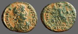 Ancient Coins - Theodosius I AE3 Constantinopolis. CONCORDIA AVGGG     Antioch