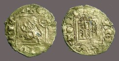 World Coins - Enrique IV billon Blanca. 1471-1474   Castilia and Leon.