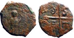 Ancient Coins - Crusaders, Antioch. Tancred AE22 Follis