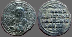 Ancient Coins - Basil II & Constantine VIII AE34 Follis  Class A2