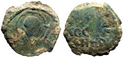 Ancient Coins - Crusader States, Principality of Antioch. Tancred. Regent AE20 Follis