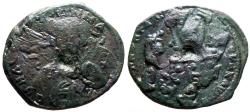 Ancient Coins - Constantine X AE26 Follis. Christ. Constantinople