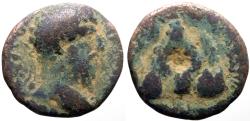 Ancient Coins - Lucius Verus  AE19 Cappadocia, Caesarea.  Mt. Argaeus