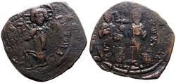Ancient Coins - Constantine X and Eudocia AE27 Follis