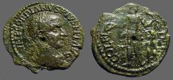 Ancient Coins - Gordian III AE23Deultum, Thrace.  Apollo adv. w. bow & arrow