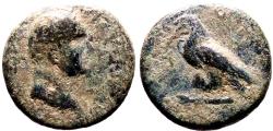Ancient Coins - Vespasian AE20 Phrygia, Amorium. Eagle left