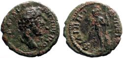 Ancient Coins - Antoninus Pius AE18 Philippopolis, Thrace. nude Ares