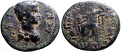Ancient Coins - Nero AE19 Phrygia, Sebaste.  Zeus w. eagle