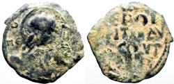 Ancient Coins - Crusader States, Principality of Antioch. Tancred. Regent AE20 Follis