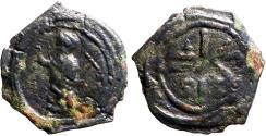 Ancient Coins - Crusaders, Antioch. Tancred AE22 Follis. St. Peter