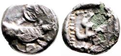 Ancient Coins - Dynasts of Lycia billon 12.5mm 1/3 Stater fourre