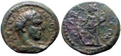 Ancient Coins - Elagabalus AE23 Seleucis & Pieria, Gabala. Tyche