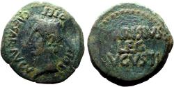 Ancient Coins - Augustus AE28 Spain, Emerita.  Carisius, legatus Augusti.