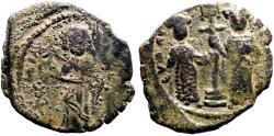 Ancient Coins - Constantine X and Eudocia AE27 Follis