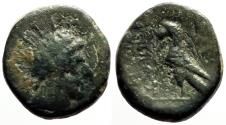 Ancient Coins - Seleukid Kingdom. Hierapolis-Castabala. Quasi-municipal coinage. Time of Antiochos IV Epiphanes